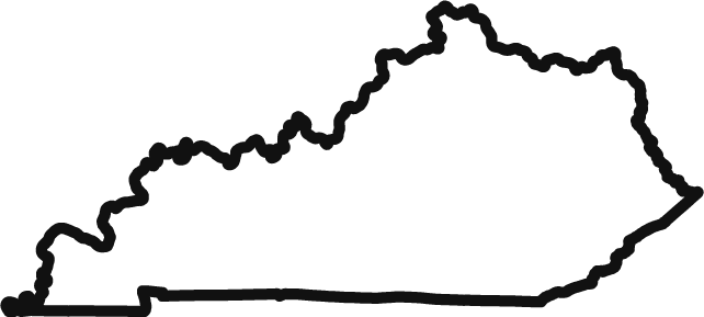 Kentucky outline